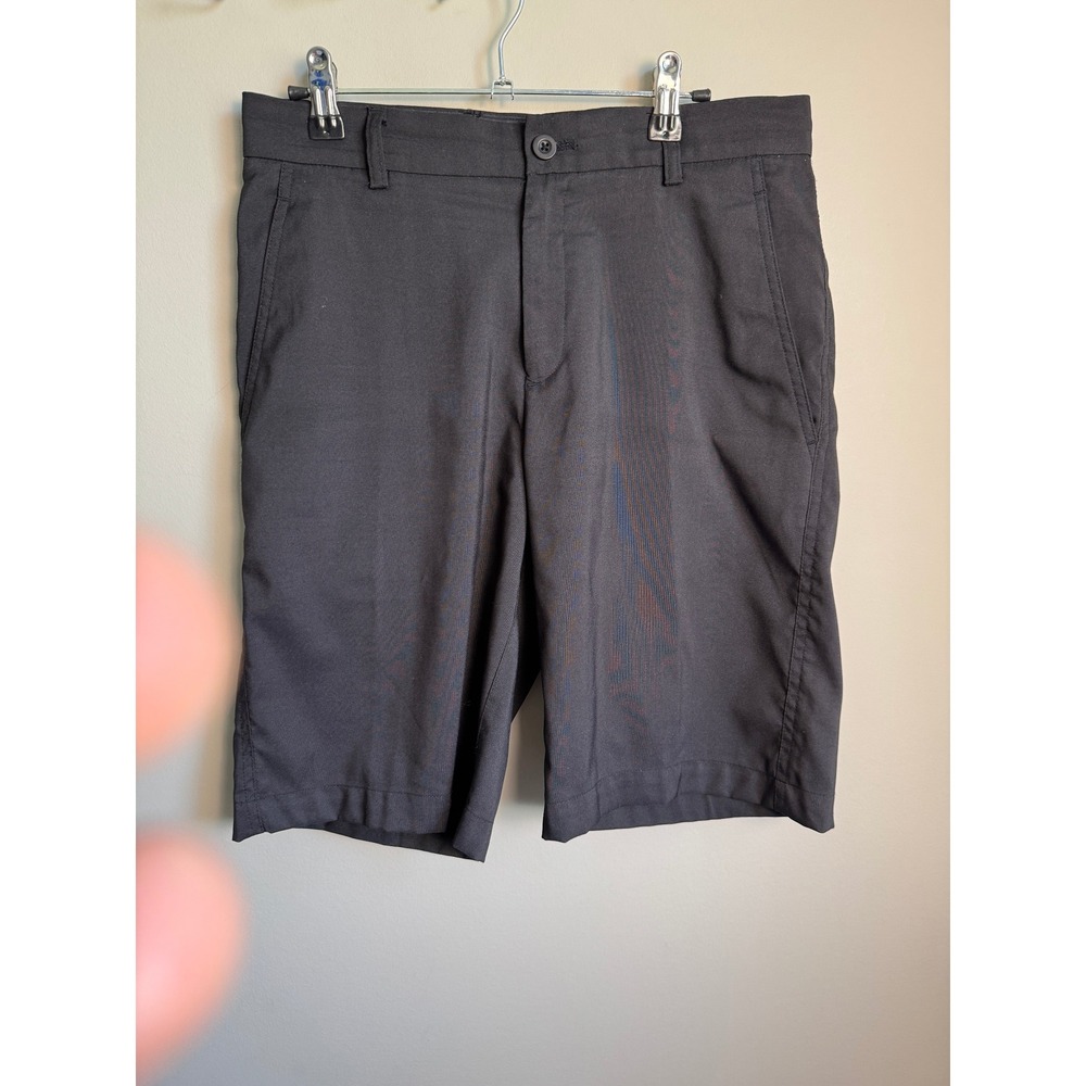 Snake Eyes Dry-18 Golf Shorts Black Athletic Performance Gorpcore Mens 30